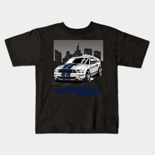 Shelby Cobra GT 500 White Kids T-Shirt